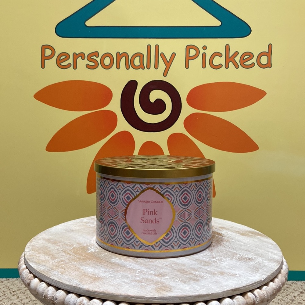 Yankee Candle PINK SANDS 3 Wick Candle